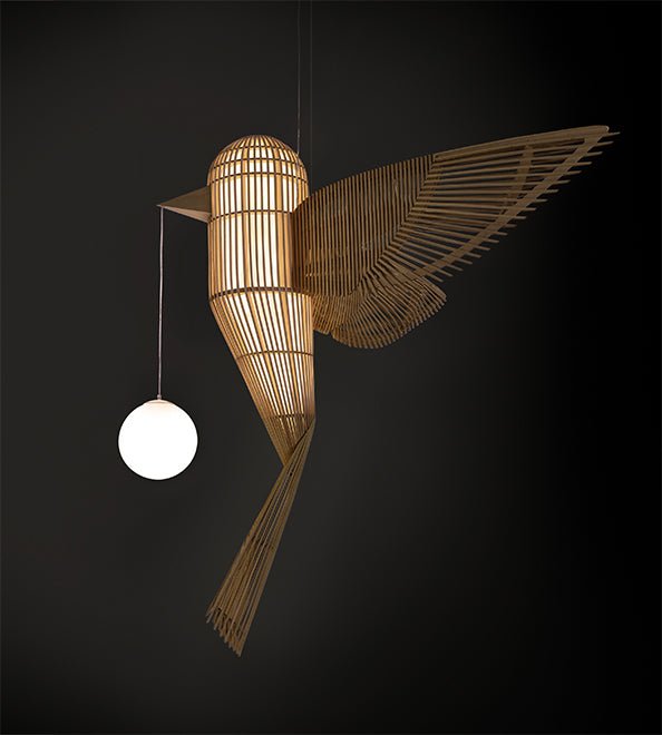 LZF - Big Bird Hanglamp wit - KOOT
