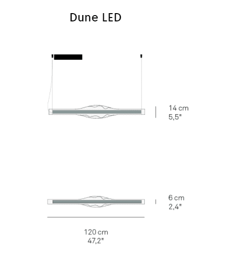 LZF - Dune Led Dimmable 0-10V Hanglamp - KOOT