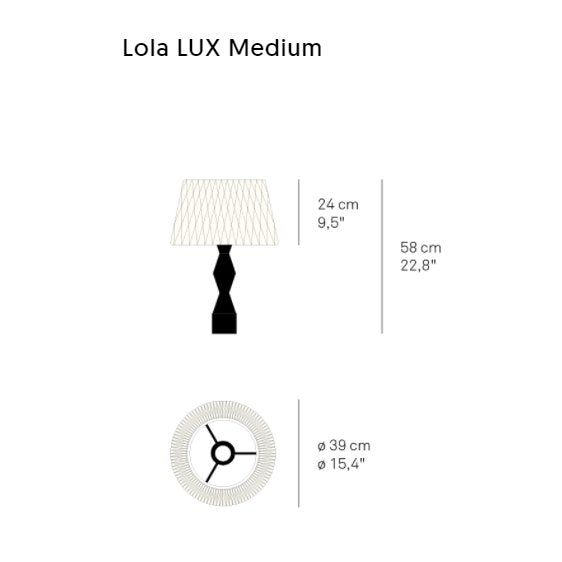 LZF - Lola Lux Medium Tafellamp - KOOT