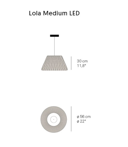 LZF - Lola Medium Led Dimmable 0-10V Hanglamp - KOOT