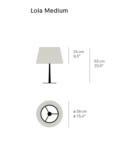 LZF - Lola Medium Tafellamp beuken - KOOT