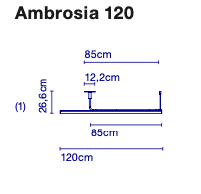 Marset - Ambrosia 120 LED hanglamp - KOOT