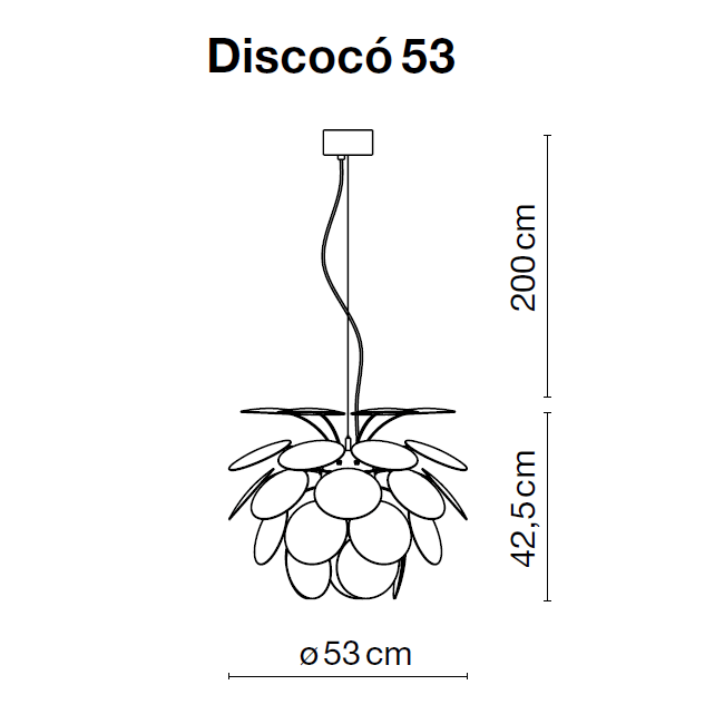 Marset - Discoco 53 hanglamp - KOOT