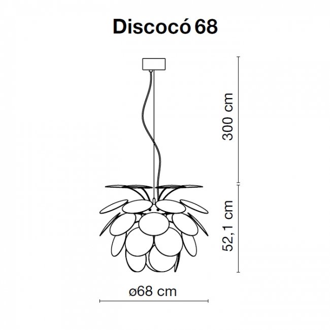 Marset - Discoco 68 hanglamp - KOOT