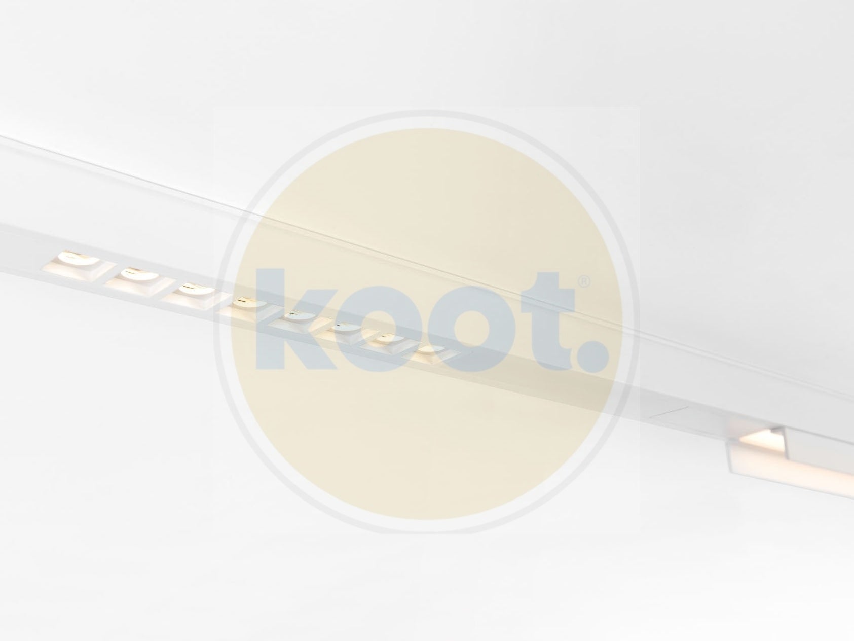 Modular - Pista track 48V LED Linear Spots GI Medium / 25Â° Plafondlampen - KOOT