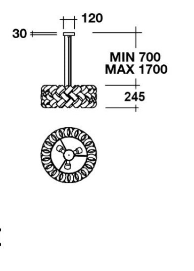 Pallucco - Ring Sospensione 600 Hanglampen - KOOT