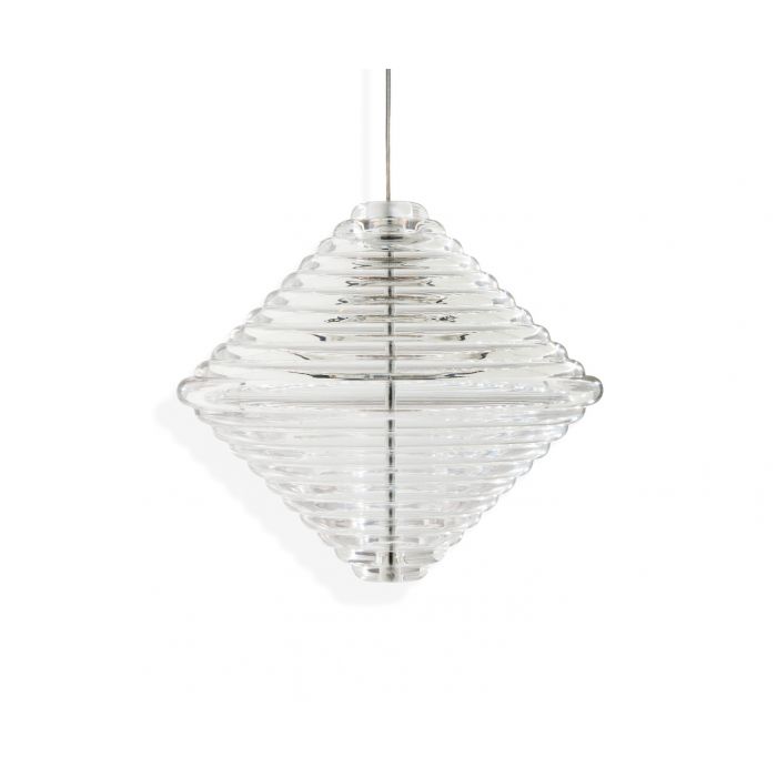 Tom Dixon - Pressed Glass Light Cone Pendant LED Glanzend - KOOT