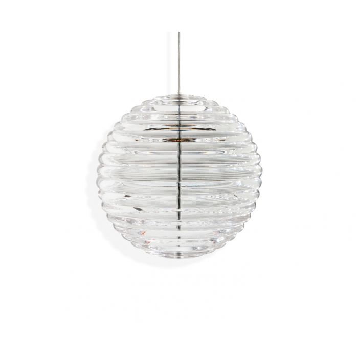 Tom Dixon - Pressed Glass Light Sphere Pendant LED Glanzend - KOOT