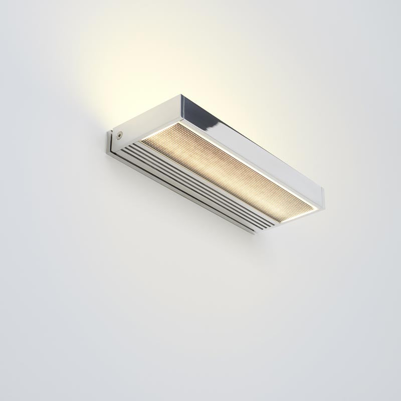 Serien - SML Wall 150 wandlamp zilver / raster - KOOT