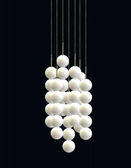 Terzani - Abacus 7x5 spheres kleine ronde DALI Hanglamp - KOOT