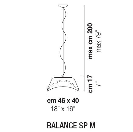 Vistosi - Balance Hanglamp - KOOT