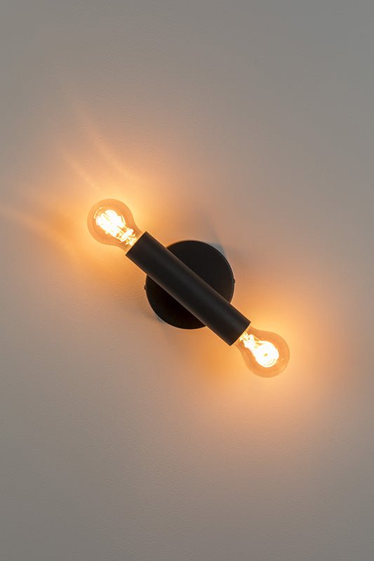 Zuiver - Hawk wandlamp Zwart - KOOT