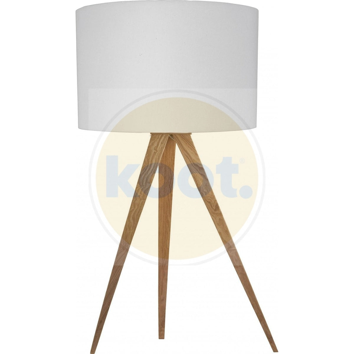 Zuiver - Tripod wood tafellamp - KOOT